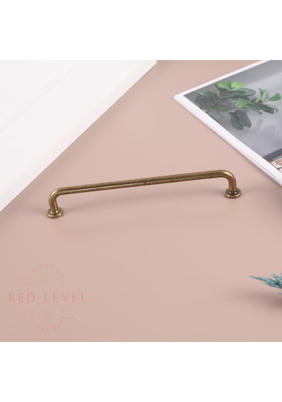 Liva Antik Sarı 160 Mm Modern Lüks Metal Kulp Modelleri Mutfak Dolap Çekmece Mobilya Kulbu Antik Sarı