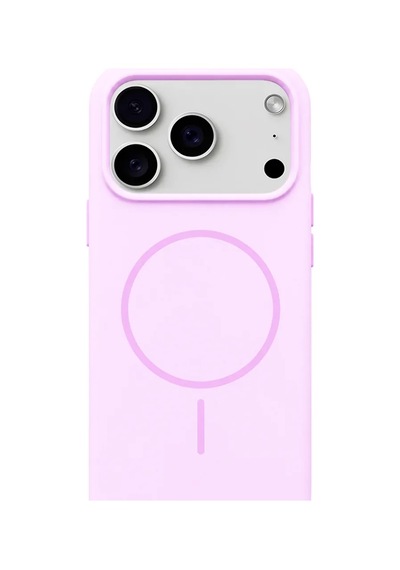 iPhone Uyumlu 17 Pro Max Aura Akıllı Magsafe Animasyonlu Silikon Kılıf Lila