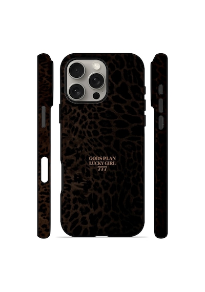 Velvoria Valestra Gece Leopar Apple Apple iPhone Uyumlu 16 Pro Max Magsafe Koruma Kılıfı Valestra Magline - Gece Leopar