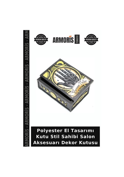 Polyester El Tasarımı Kutu Stil Sahibi Salon Aksesuarı Dekor