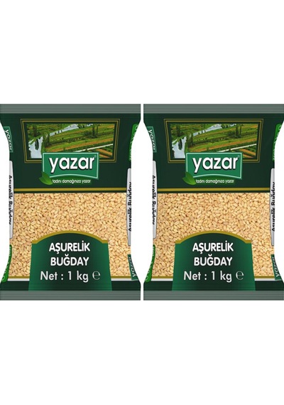 Yazar Yerli Aşurelik Buğday 1 Kg. x 2 Paket