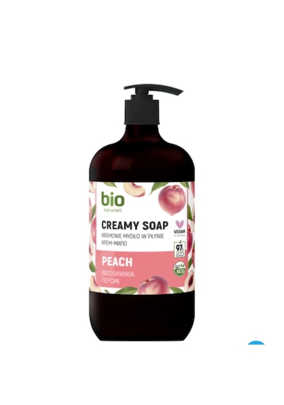 % 97 Organik Ve Vegan Sıvı El Sabunu Peach & Milk 946 Ml.