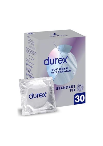 Durex Yok Ötesi Ultra Kaygan İnce Prezervatif 30'lu