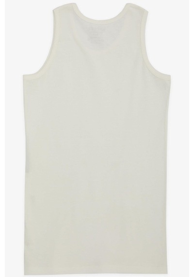 Breeze Erkek Çocuk Atlet 1-13 Yaş, Krem-krem Krem