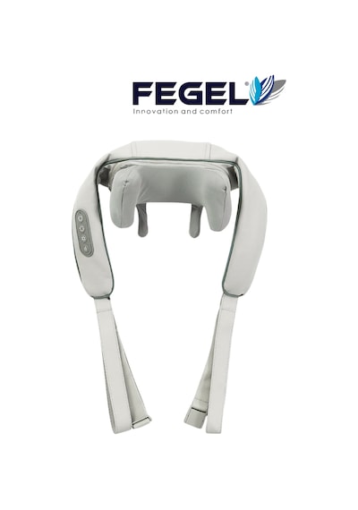 Fegel 3d Ovmalı Masaj Yastığı Gri