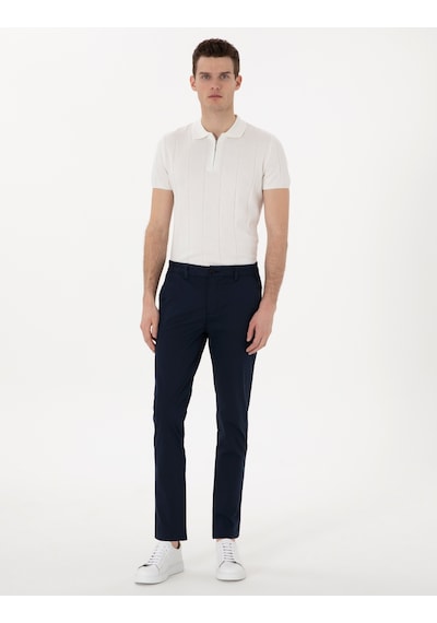 Pierre Cardin Erkek Lacivert Pantolon Kanvas-chino 50301759-vr033 Lacivert