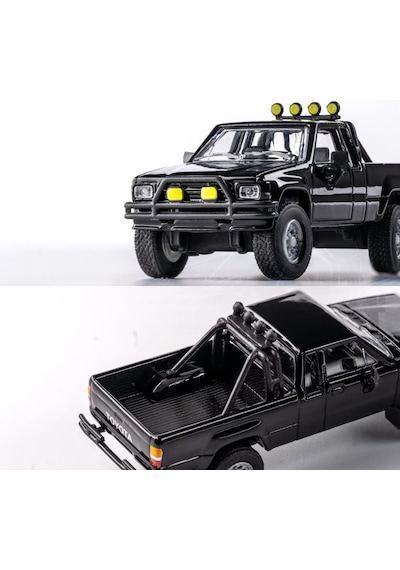 Majorette Collection Toyota Hilux Sr5 Pickup 1985 Model Araç Siyah Model Araç