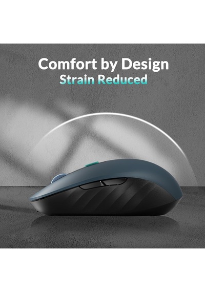 Bm25 Kablosuz Fare, Güvenilir Paw3212 Sensöre Sahiptir. 2.4 Ghz, Bluetooth Ve Usb Kablolu Bağlantı Bm25-c61