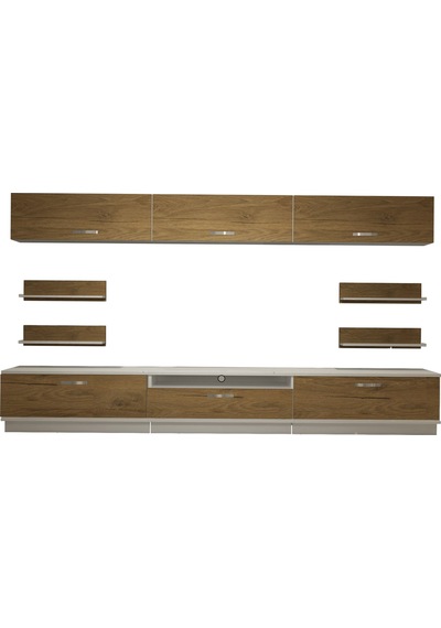 Decoraktiv Trendstyle 8y Mdf Tv Ünitesi Tv Sehpası Beyaz - Pera