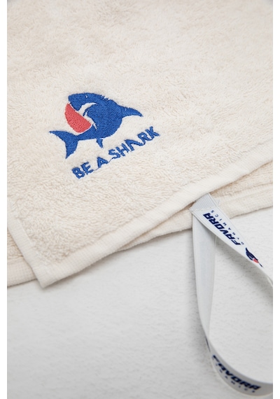 Sporcu Antrenman Havlusu Gym Fitness Plates Boks Tenis Spor Havlu Krem