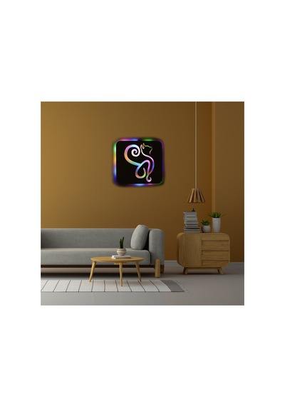Led Işıklı Kişiselleştirilebilir Kedi Temalı Tablo Danica Dekoratif Gece Lambası Çok Renkli - 737265165 Çok Renkli Led Işıklı Kişiselleştirilebilir Kedi Temalı Tablo Danica Dekoratif Gece Lambası Çok Renkli - 737265165 Çok Renkli