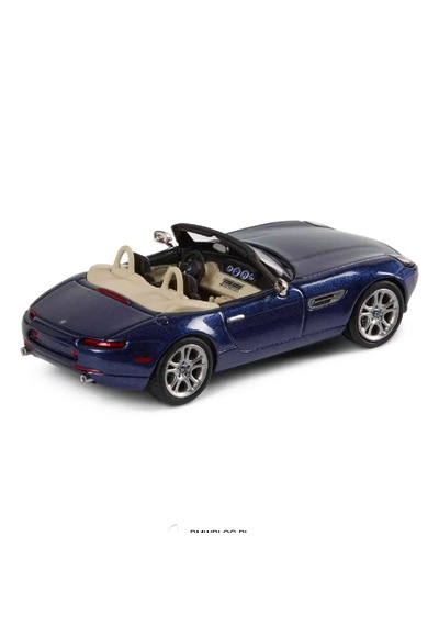 1:64 Ölçek Almost Real Bmw Z8 Diecast Metal Minyatür Model Araba 5cm