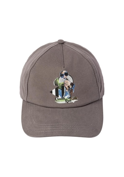 Biggdesign Unisex Nature Gri Şapka