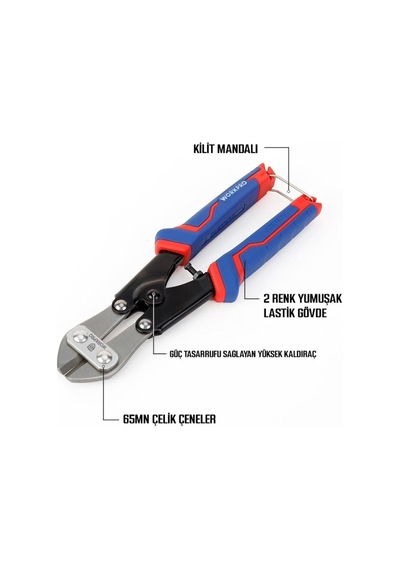Workpro Wp216001 200mm Profesyonel Tel Kesme Makası Fr Wp216001