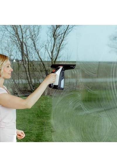 Home And Garden Glassvac Akülü Cam Temizleme Makinesi İle Uyumlu Yedek Lastik, Siyah