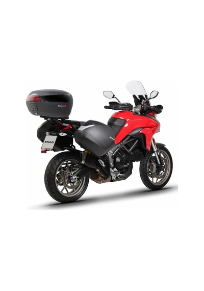 Shad Sh46 Motosiklet Arka Çanta Topcase D0b46200 Siyah