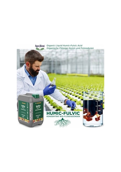 Leonardit Menşeili Hümik Fülvik Asit - Agragron Biohumagro 1 L.