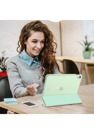 Apple Uyumlu iPad Air 5. Nesil 10.9 Kılıf Flip Cover Kalem Bölmeli Pc Case-10.nesil Değil-a2588 A2589 A2591 Kılıf