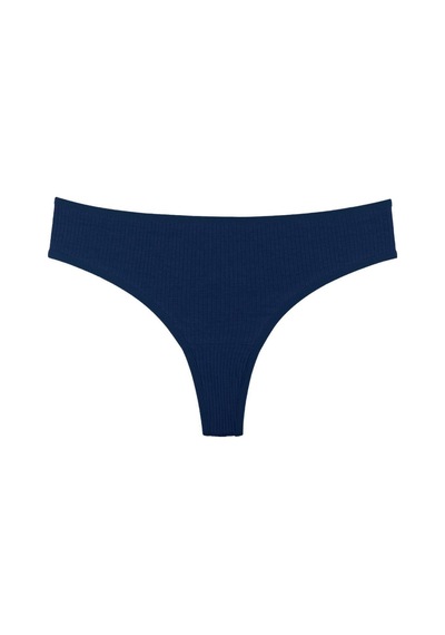 Sensu Kadın Fitilli Brazilian Tanga 7'li Paket Set Karışık