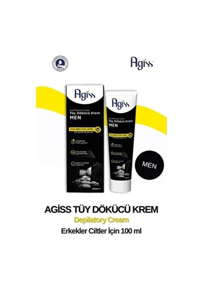 Agiss Tüy Dökücü Krem 100 Ml Erkekler İçin