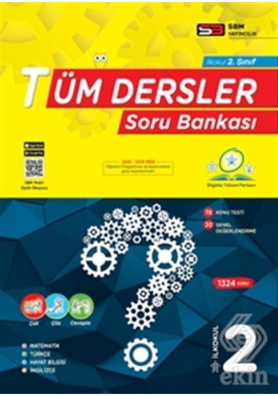 İlkokul 2. Sınıf Tüm Dersler Soru Bankası/Kolektif