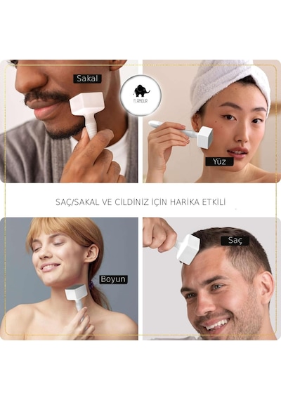 140 Titanyum Iğneli Ayarlanabilir Iğne Ölçülü 0.25-3.0mm Dermastamp - Dezenfektan Hediyeli-