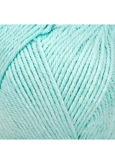 Kürkçü Han Cotton Comfort 100gr Pamuklu Makrome Punch Amigurumi Örgü İpi - Açık Turkuaz