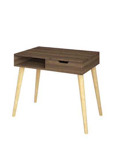 Offer Çalışma Masası, Bilgisayar Masası, Çekmeceli Kilim, Ahşap Ayak, Ev-ofis - Kahverengi Kahverengi Offer Çalışma Masası, Bilgisayar Masası, Çekmeceli Kilim, Ahşap Ayak, Ev-ofis - Kahverengi Kahverengi