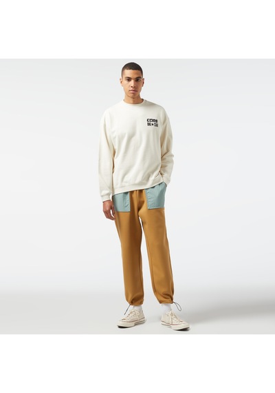 Converse Wordmark Erkek Hardal/yeşil Pantolon Sarı