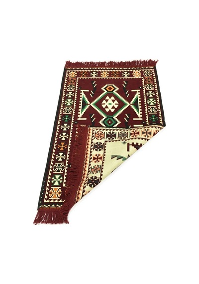 Shark Anadolu Kilim Bordo Renkli