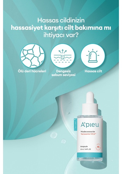 Missha A'pieu Madecassoside Tetrasome Cica Ampoule Serum 50 ML