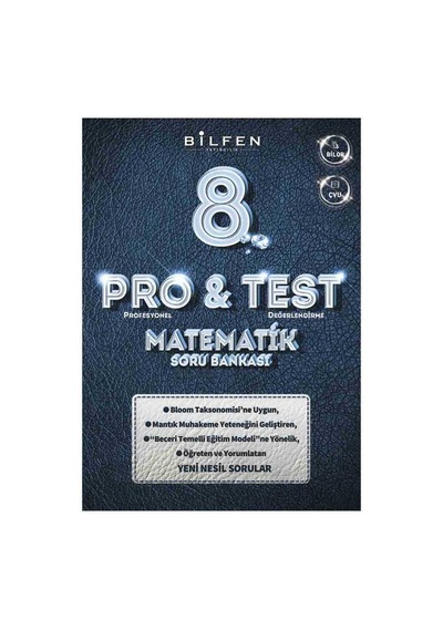 Bilfen 8. Sınıf Pro Test Matematik Soru Bankası