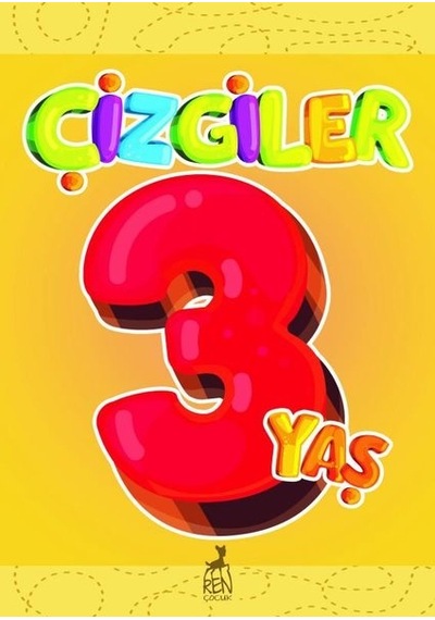 Çizgiler-3 Yaş- Ren Kitap