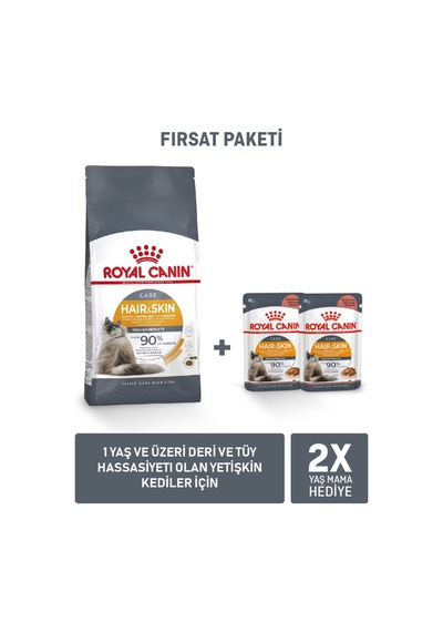 Hair And Skin Care 4 Kg + Hair And Skin Gravy X 2 Adet Hediye