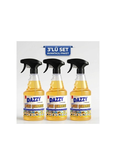 Süper Leke Çıkarıcı Ve Genel Temizleyici Sprey 3x500ml