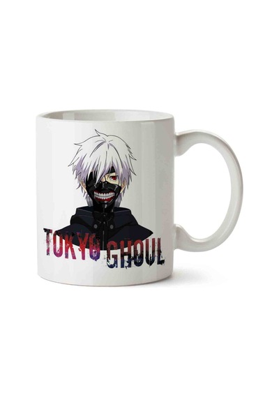 Tokyo Ghoul 2 İki Tarafı Baskılı Kupa Bardak.jpg Çok Renkli