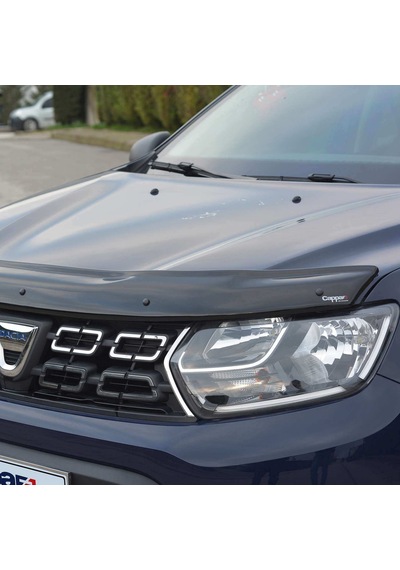 Cappafe Dacia Duster Ön Kaput Koruyucu Rüzgarlık 4Mm Abs 2018-
