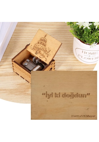 Hermann Mayer Müzik Kutusu - Elle Çevirmeli Haryy Potter