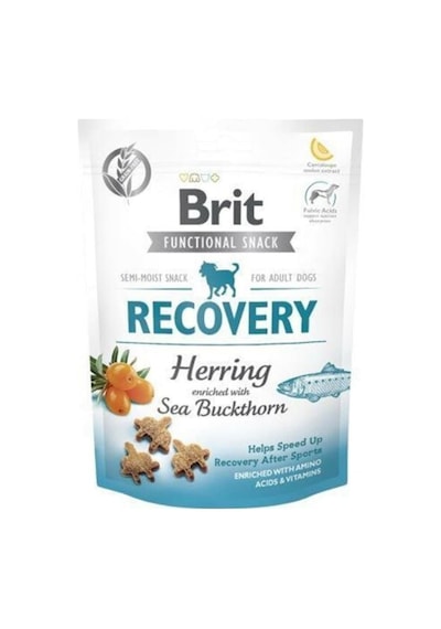 Brit Functional Snack Recovery Ringa Balıklı Köpek Ödül Maması 6 x 150 G