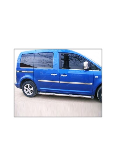 Vw Caddy Krom Sürgü Nikelajı 2 Pcs P.Çelik 2004-2015