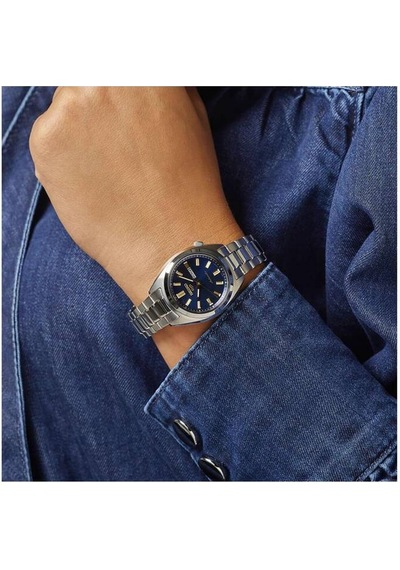 Seiko 5 Sre021k Otomatik Çelik Gri Lacivert Kadran 10 Atm 32 Mm Kadın Kol Saati