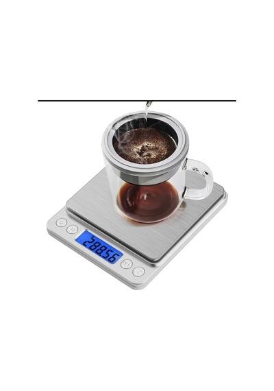 Farıssu Hassas Terazi 500g / 0.01g Hassasiyet Mavi Lcd Ekran