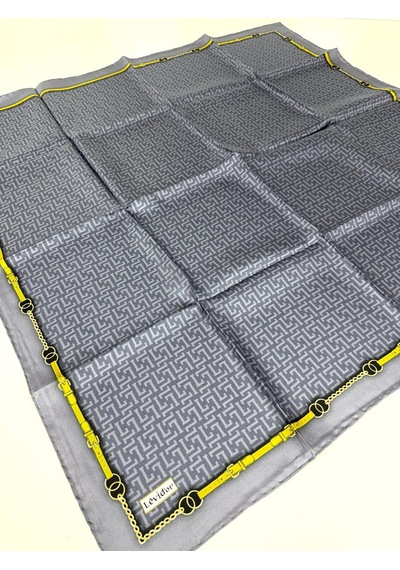 Levidor Twill İpek Eşarp-0943 Lavanta