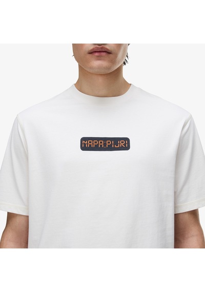 Napapijri S-sol Erkek Krem T-shirt Np0a4ı13fx31 2800400