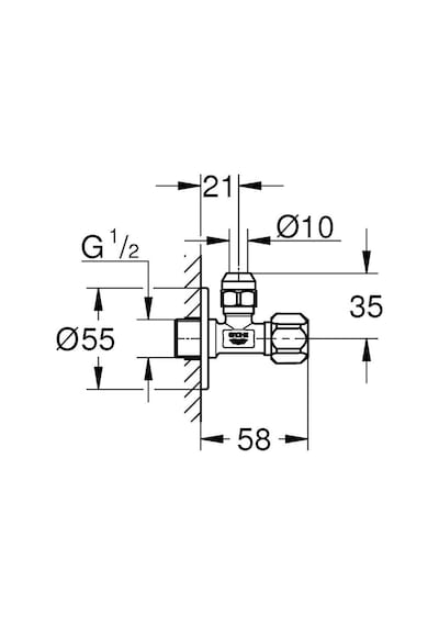 Grohe 2201700M 1/2" Filtreli Ara Musluk 2'li