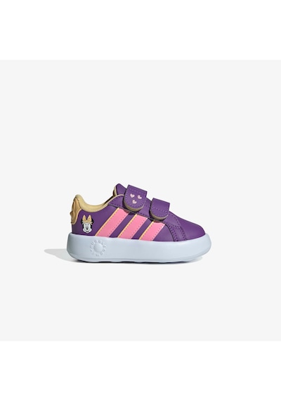 Adidas Grand Court Minnie Comfort Çocuk Mor Spor Ayakkabı Js2346 Mor