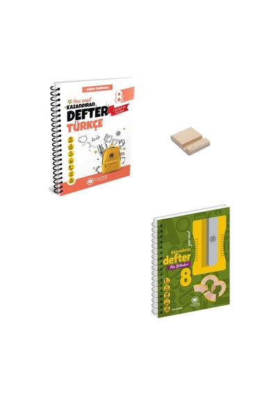 Lgs 8. Sınıf Türkçe Ve Fen Bilimleri Kazandıran Defter