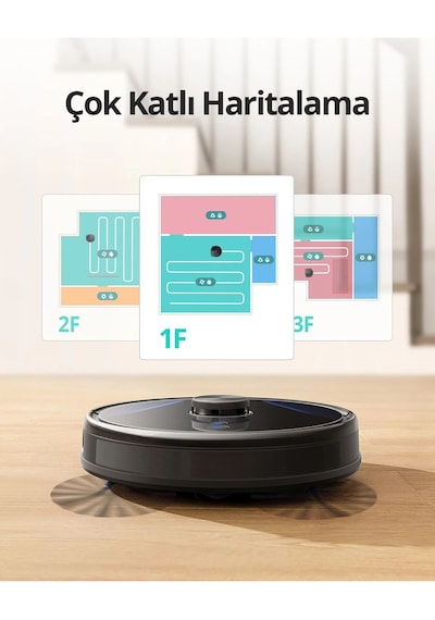 Anker Robovac L35 Hybrid T2182G11 3200PA Akıllı Robot Süpürge