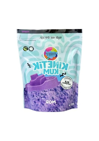 500 Gr Mor Kinetik Kum, Eğitici Oyun