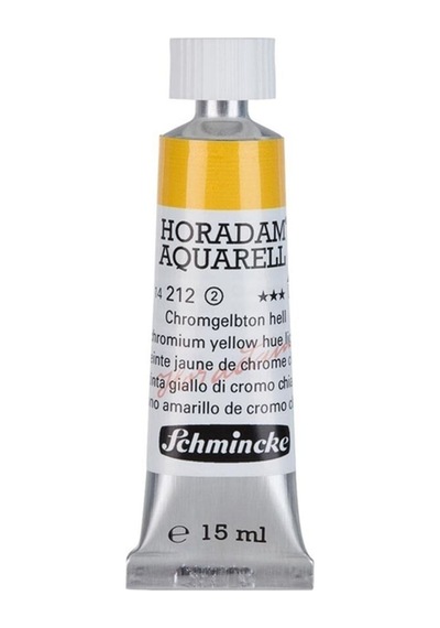 Schmincke : Horadam Aquarell Artist Sulu Boya : 15 Ml Tüp : Seri 2 212 Chrome Yellow Light No Lead